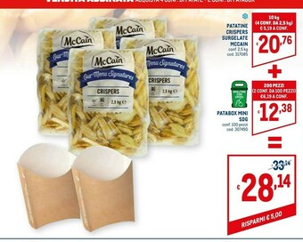 Metro Mccain Patatine offerta