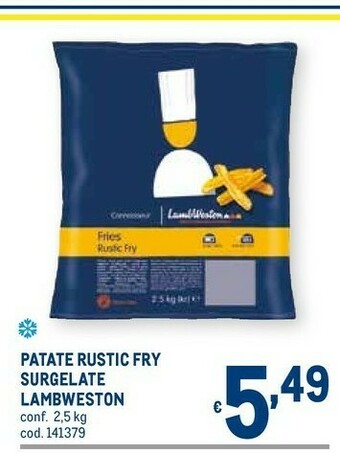 Metro Patatine offerta