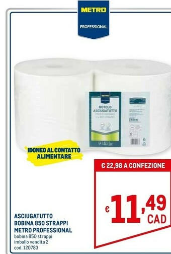 Metro Tovaglioli offerta