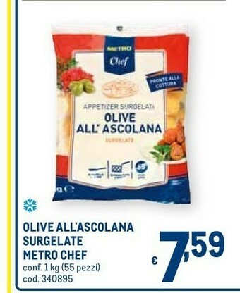 Metro Metro chef Surgelati offerta