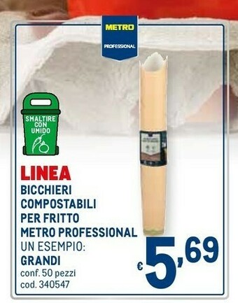 Metro Bicchieri di plastica offerta