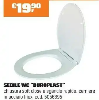 OBI Sedile Wc Duroplast offerta
