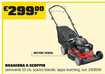 OBI RASAERBA A SCOPPIO offerta