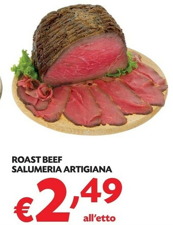Pam Salumiera Artigiana Roast Beef offerta