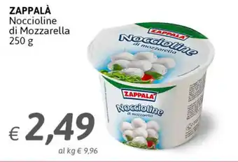 Crai Zappalà Noccioline di Mozzarella 250 g offerta