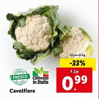 Lidl Cavolfiore offerta