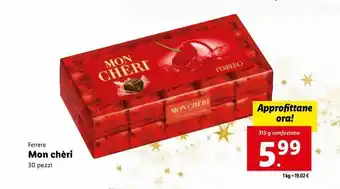 Lidl Mon chèri offerta