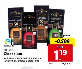 Lidl Cioccolato offerta