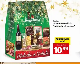 Lidl Strenna natalizia 'melodie di natale' offerta