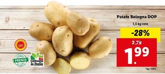 Lidl Patate bologna dop offerta