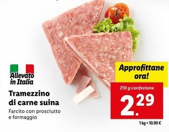 Lidl Tramezzino di carne suina offerta