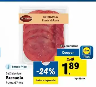 Lidl Bresaola offerta