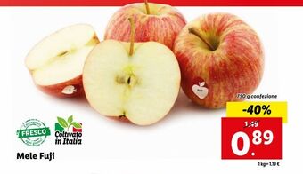 Lidl Mele fuji offerta