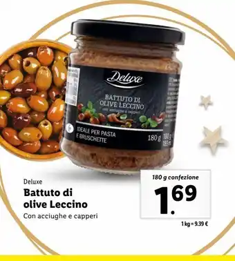 Lidl Battute di olive leccino offerta