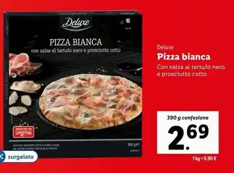 Lidl Pizza bianca offerta