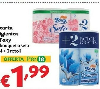 Pam Foxy Carta Igienica offerta