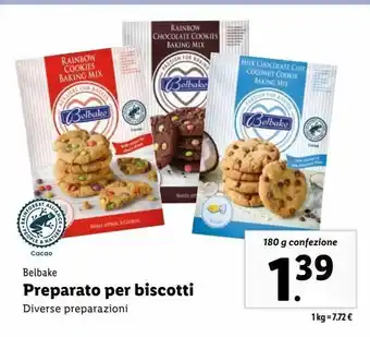 Lidl Preparato per biscotti offerta