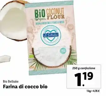 Lidl Farina di cocco bio offerta