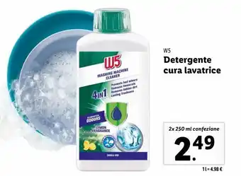 Lidl Detergente cura lavatrice offerta