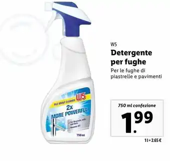 Lidl Detergente per fughe offerta