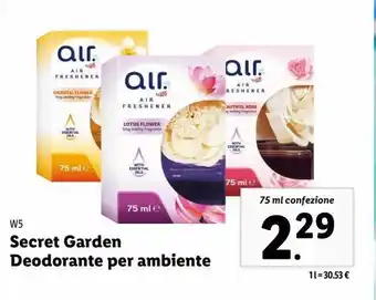 Secret garden deodoranti per ambiente