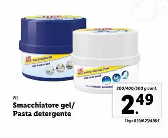 Lidl Smacchiatore gel / pasta detergente offerta