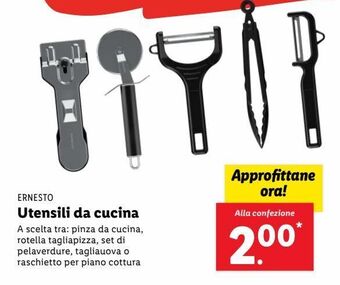 Lidl Utensili da cucina offerta