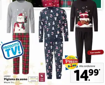 Lidl Pigiama da uomo offerta