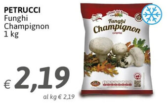 Crai Petrucci Funghi Champignon 1 kg offerta