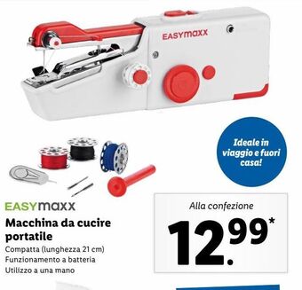 Lidl Macchina da cucire portatile offerta