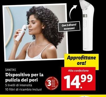 Lidl Dispositivo per la pulizia dei pori offerta