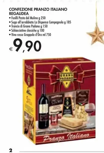 Bennet Confezione pranzo italiano regalidea offerta