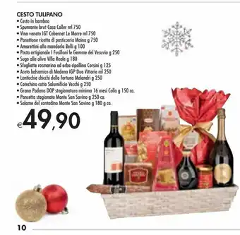 Bennet Cesto tulipano offerta