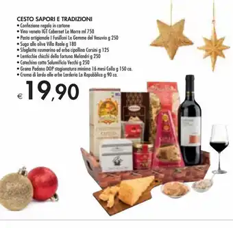 Bennet Cesto sapori e tradizioni offerta
