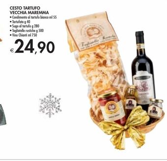 Bennet Cesto tartufo vecchia maremma offerta