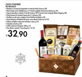 Bennet Cesto forziere re regalo offerta