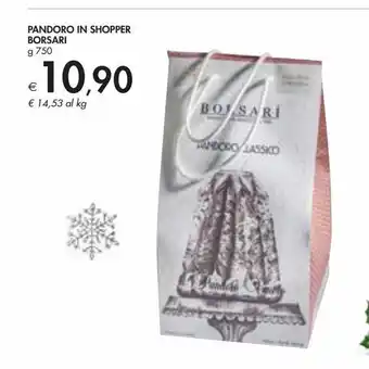 Bennet Pandoro in shopper borsari offerta