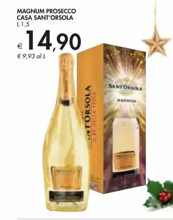 Bennet Magnum prosecco casa sant'orsola offerta