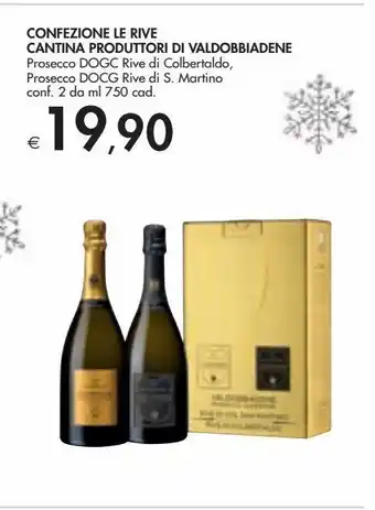 Bennet Confezione le rive cantina produttori di valdobbiadene offerta