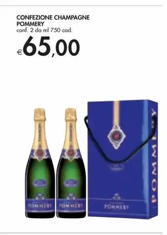 Confezione champagne pommery