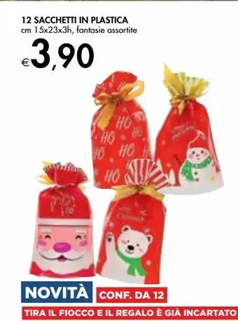 Bennet 12 sacchetti in plastica offerta