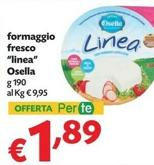 Pam Osella Formaggio Fresco Linea offerta