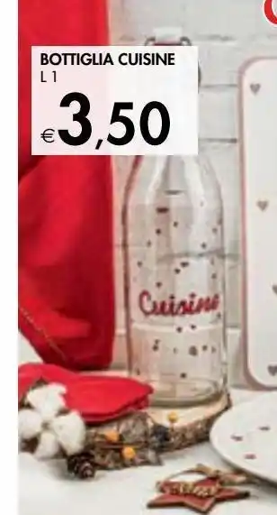 Bennet Bottiglia cuisine offerta