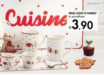 Bennet Mug love o family offerta