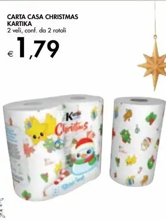 Bennet Carta casa christmas kartika offerta