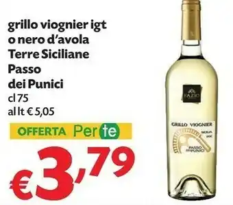 Passo Dei Punici Grillo Viognier Igt