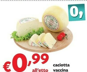 Pam Caciotta Vaccina offerta