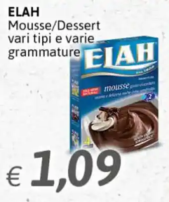 Crai Elah Mousse/Dessert vari tipi offerta