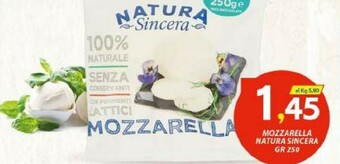 Natura sincera Mozzarella
