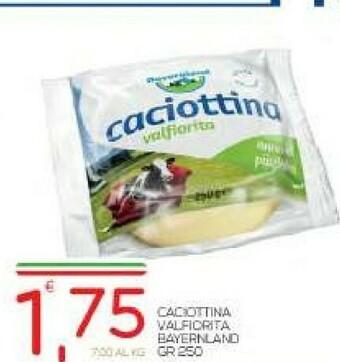 Vivo Supermercati Bayernland Caciotta offerta